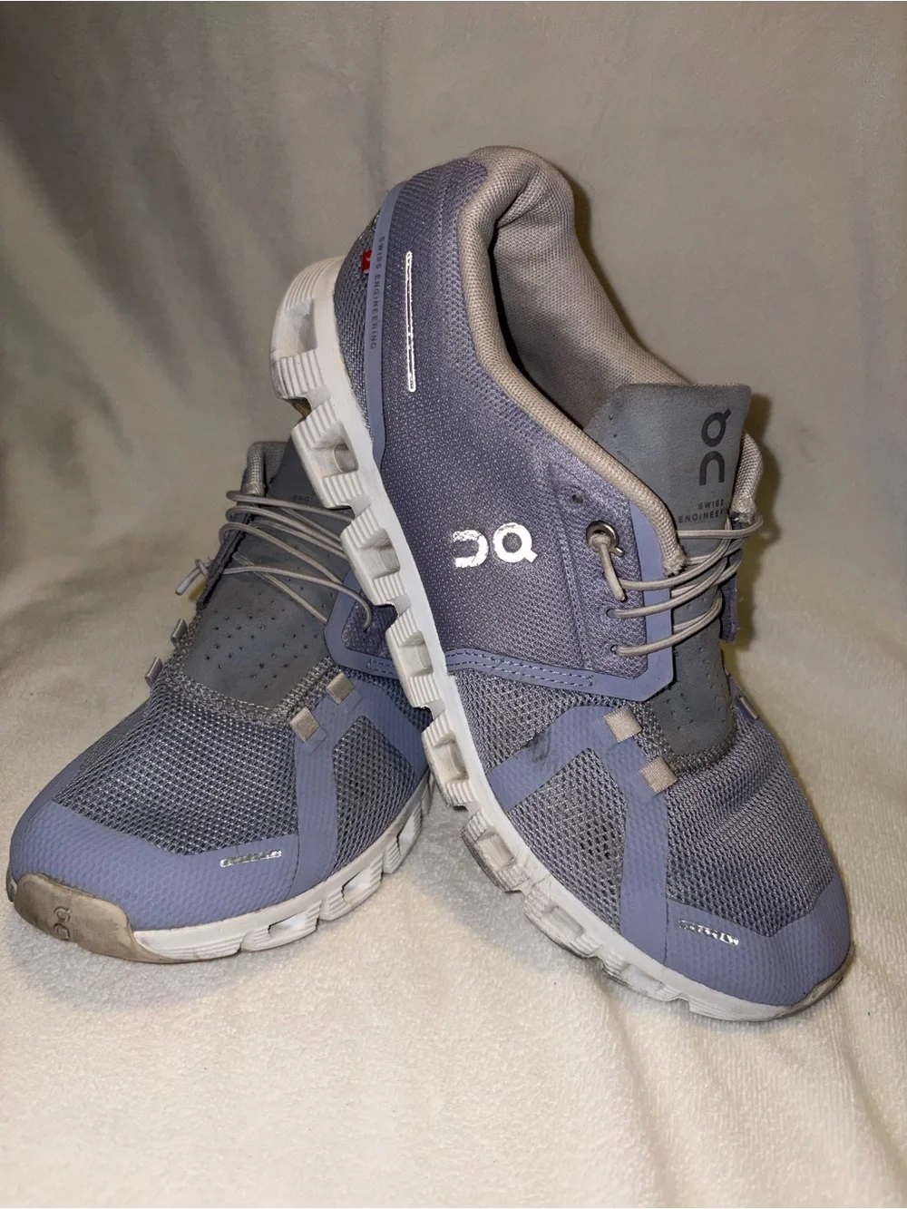 On Running Cloud women’s  Running Shoes - Light Purple/Grey size 9.5